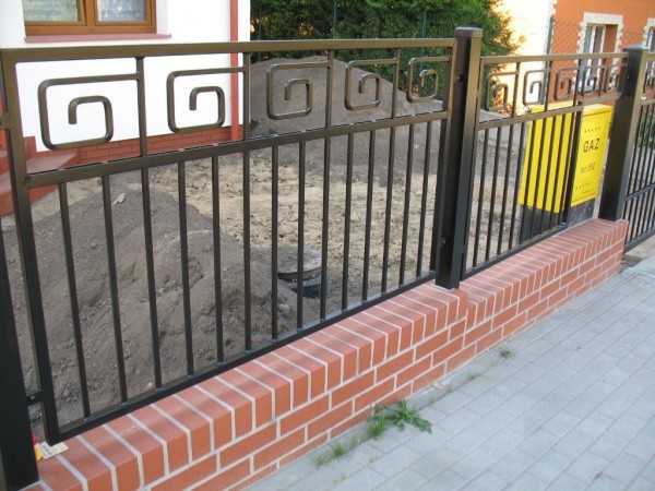 ogrodzenie metalowe